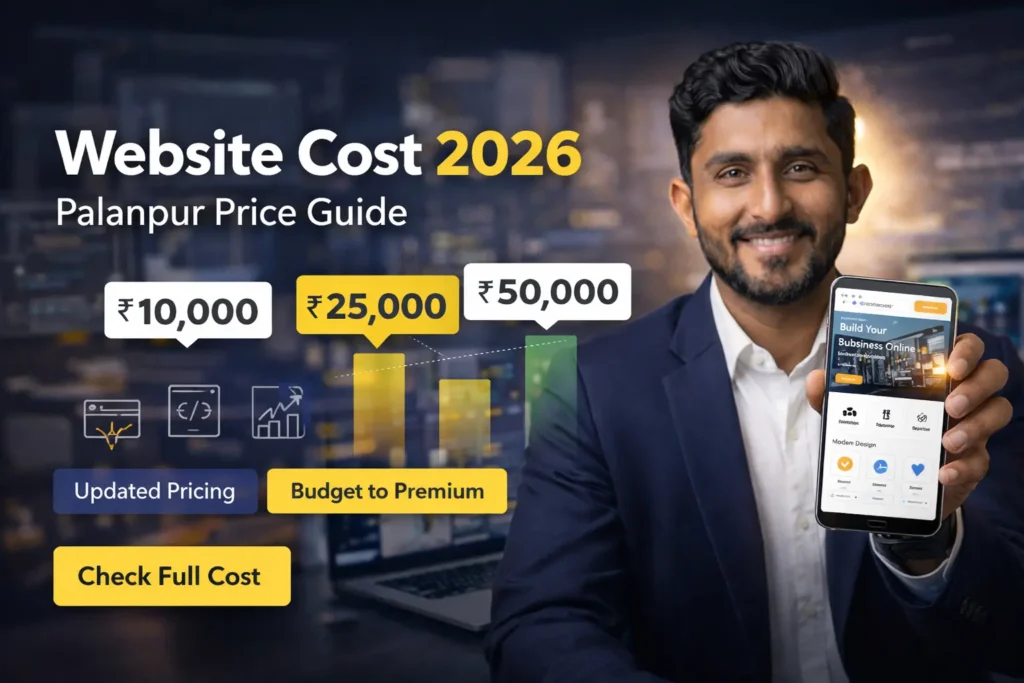 Website Development Cost in Palanpur 2026 - Budget to Premium Pricing by Lewonit Technology